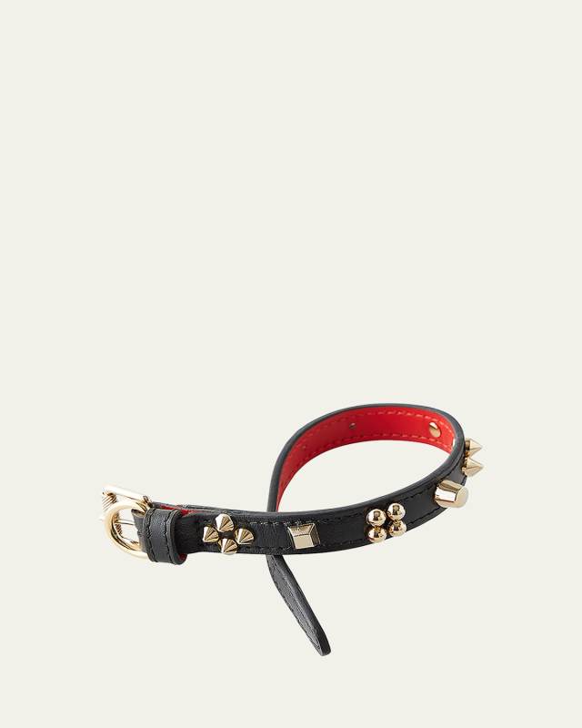 Loubicollar Cara Spikes Dog Collar, Extra Small